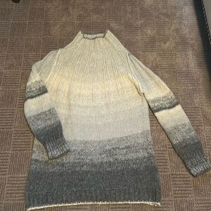 Anthropologie Knit Grey Sweater - BARELY WORN - Size S